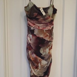 Floral Print Women's Dress